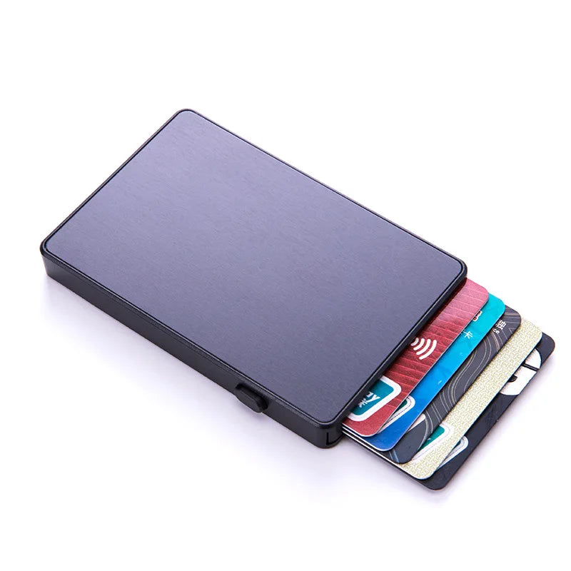 YUECIMIE Gold Thin Pop Up Card Holder