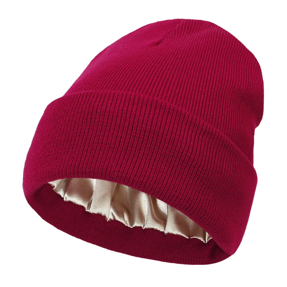 Unisex Satin Lined Beanie Hat