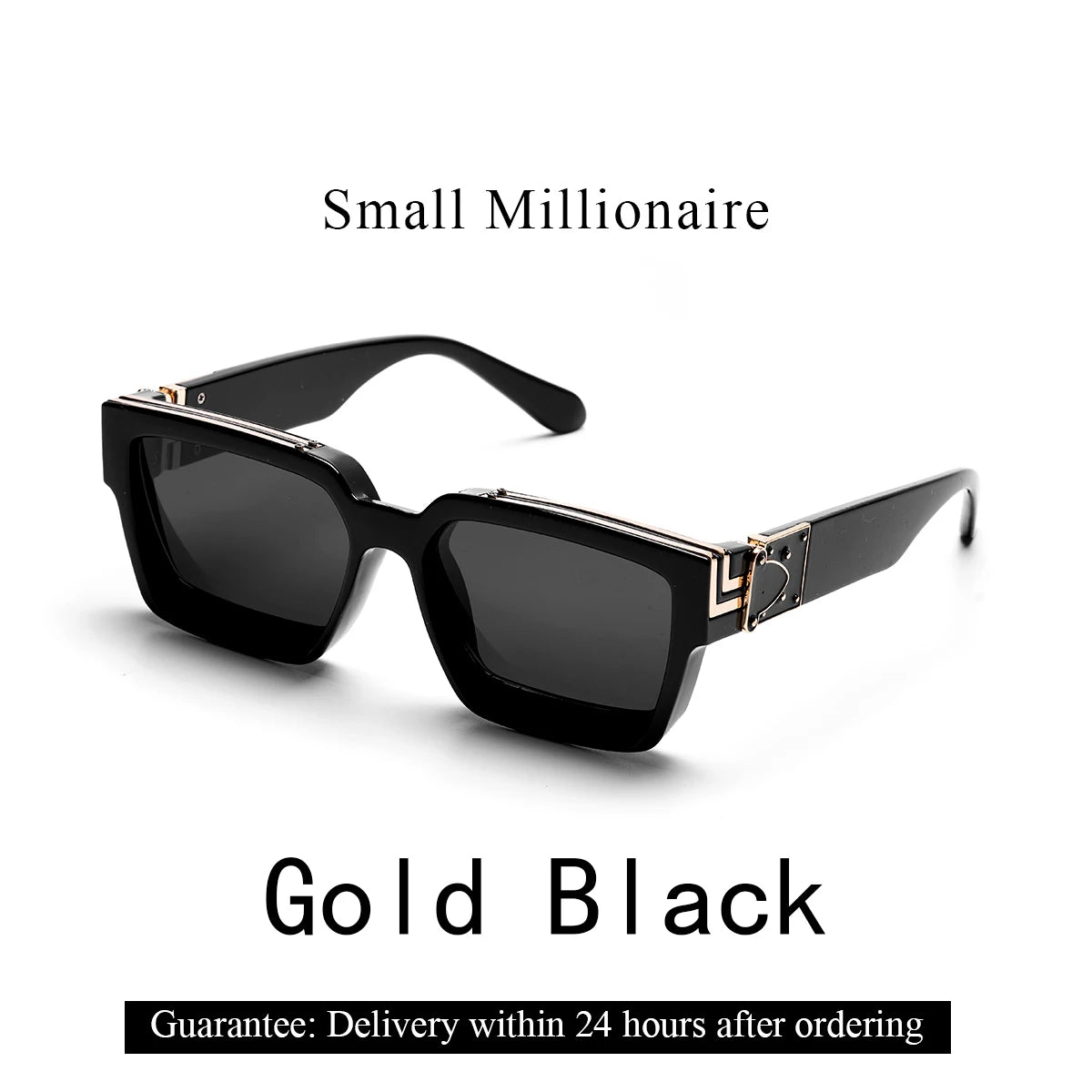 Ruiao Retro Black Sunglasses 2026