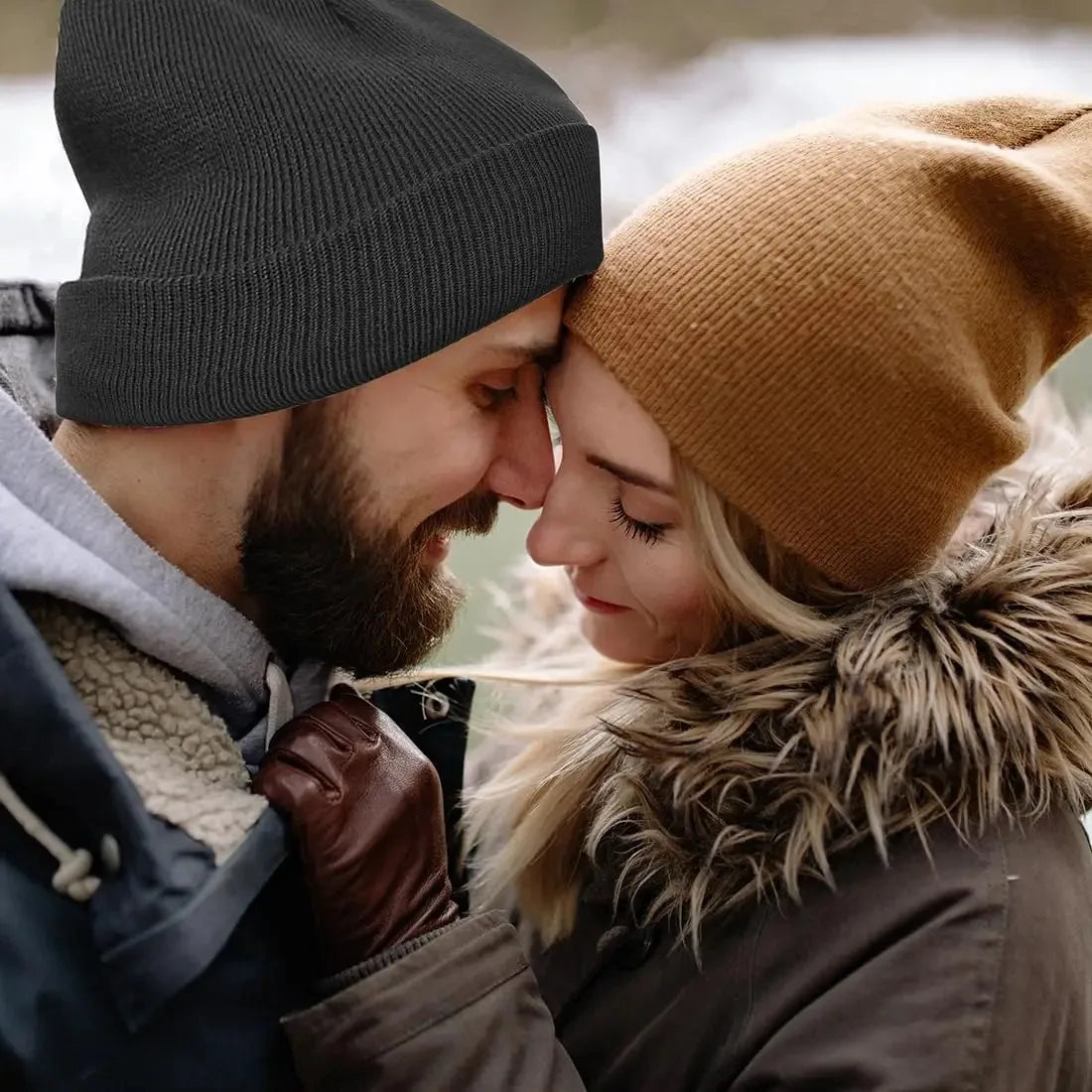 Unisex Satin Lined Beanie Hat