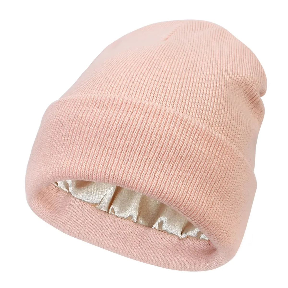 Unisex Satin Lined Beanie Hat