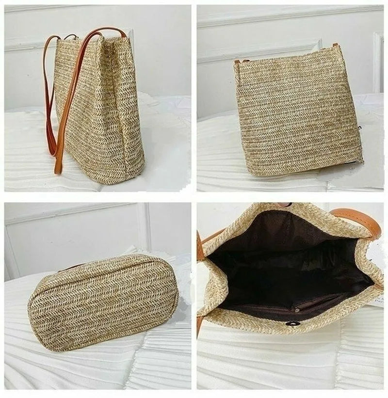 Women's Straw Woven Handbag