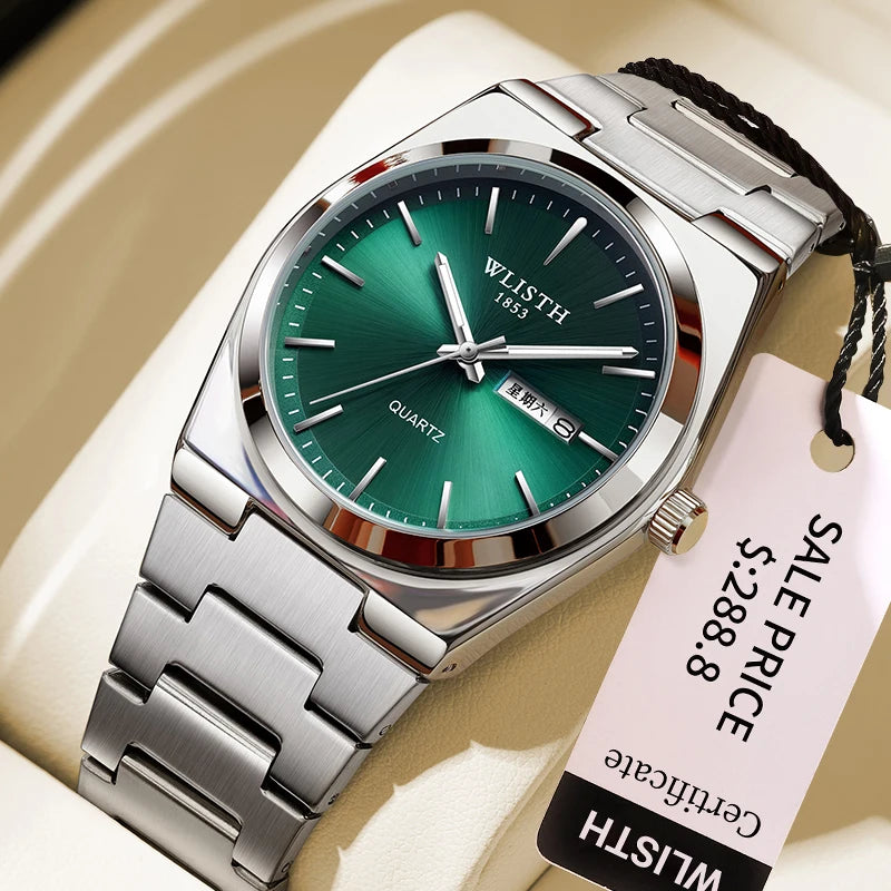 Man Watch Waterproof Stainless Steel