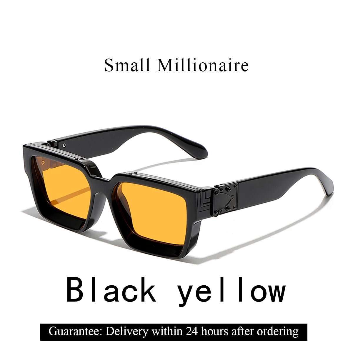 Ruiao Retro Black Sunglasses 2026