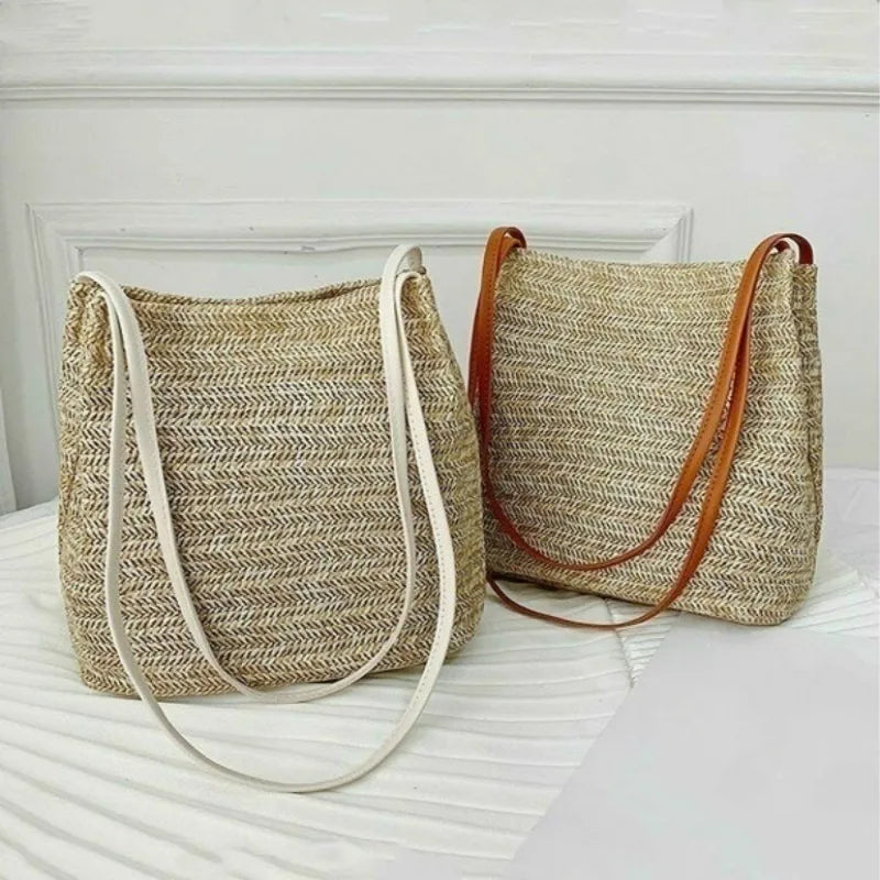 Women's Straw Woven Handbag