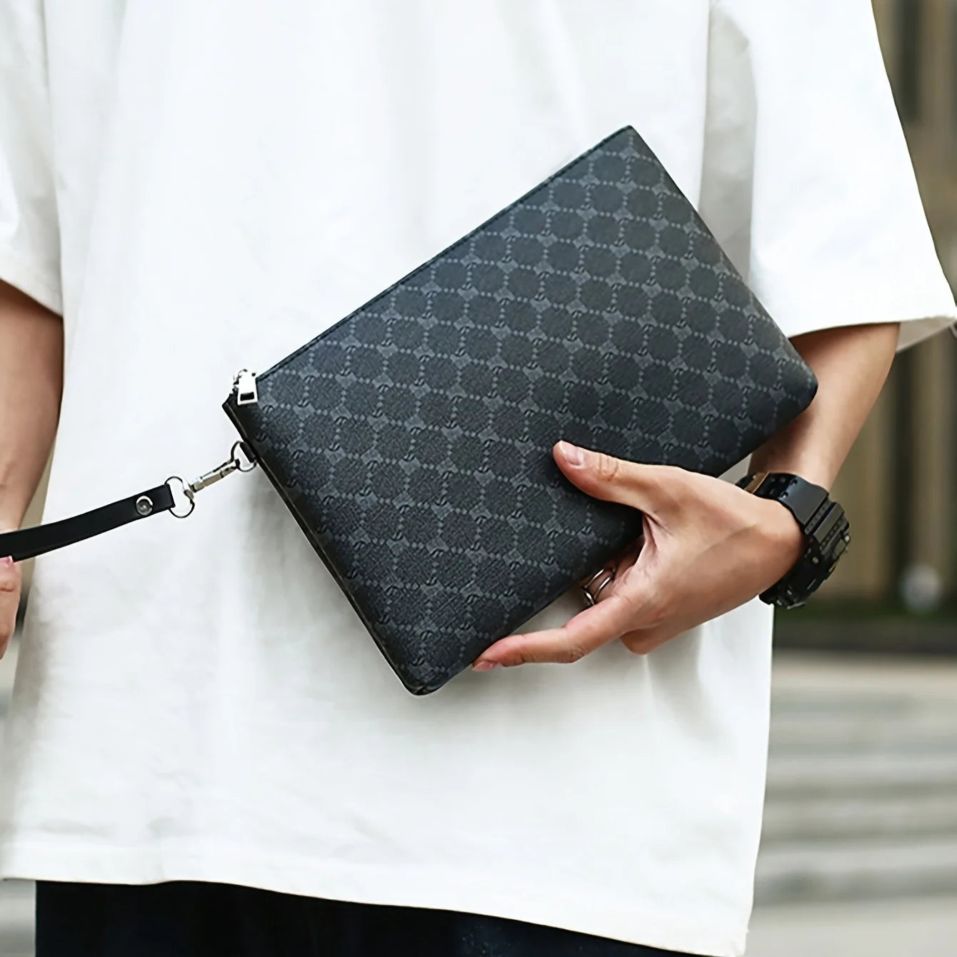 Pu Fashion Men's Clutch Bag Business