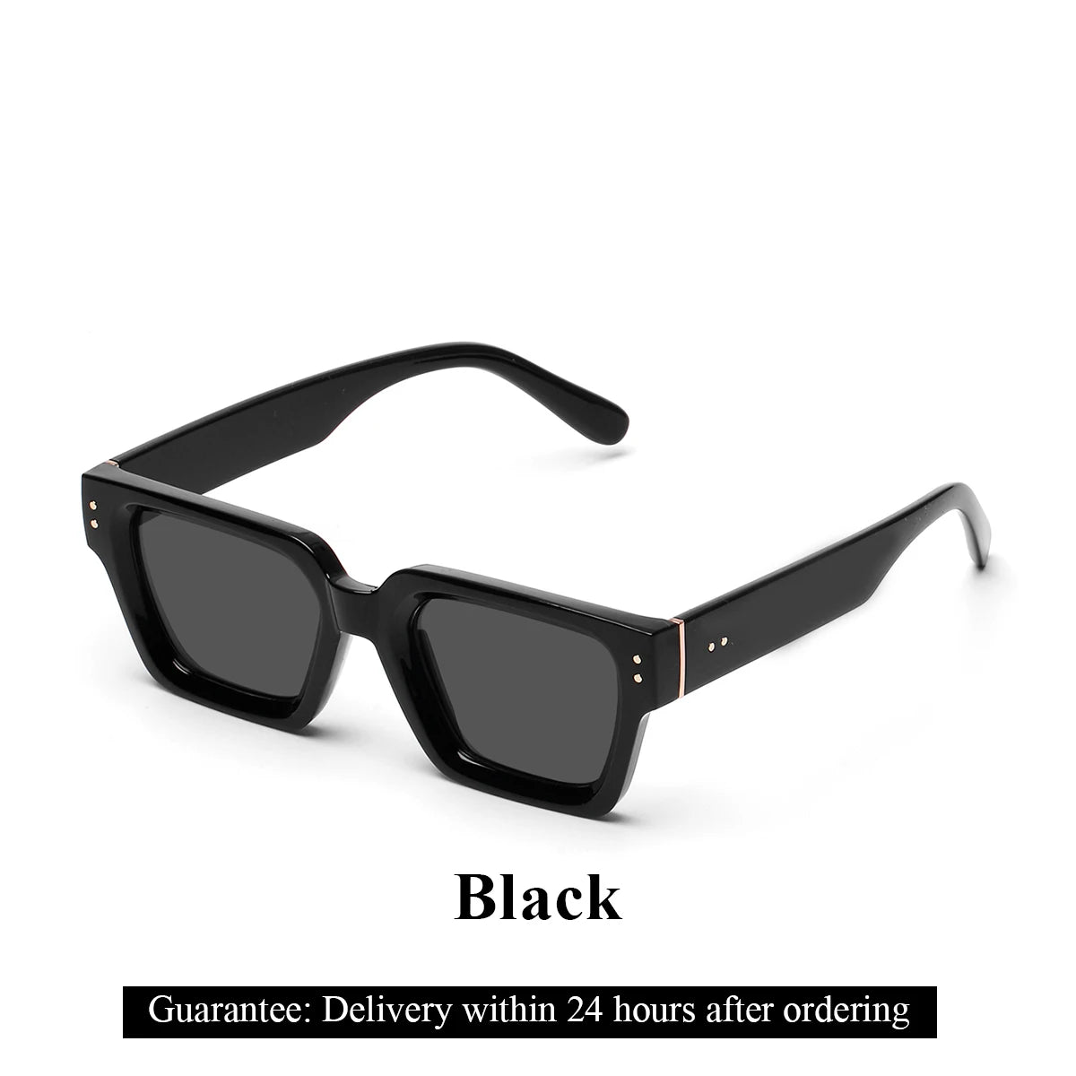 Ruiao Retro Black Sunglasses 2026