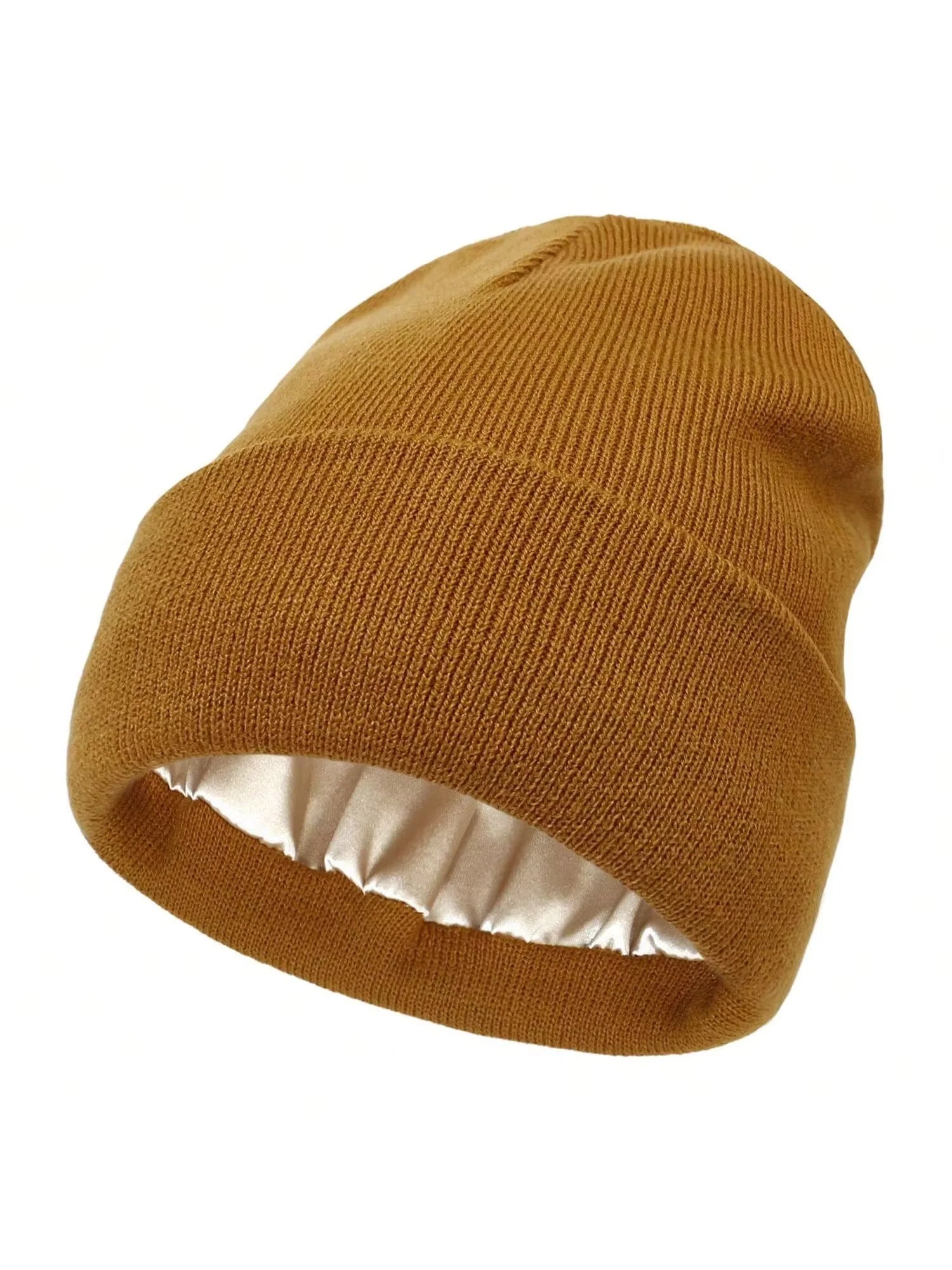 Unisex Satin Lined Beanie Hat