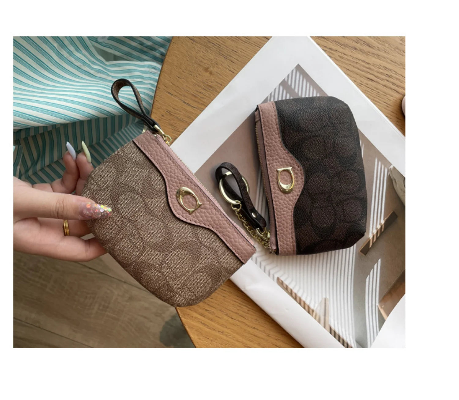 2026 New Classic Old Flower Small Wallet