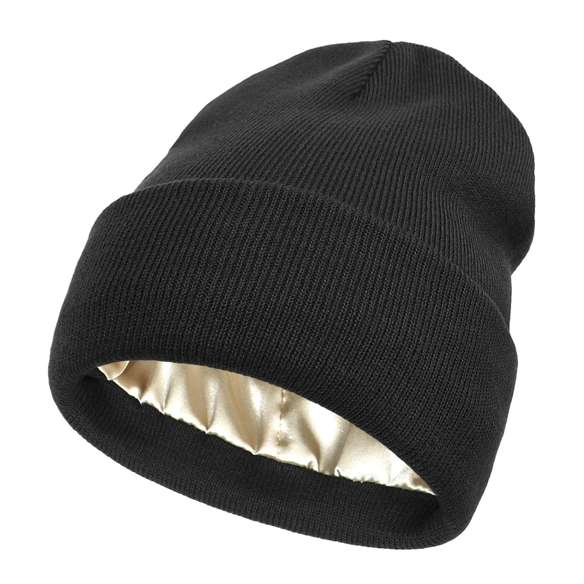 Unisex Satin Lined Beanie Hat