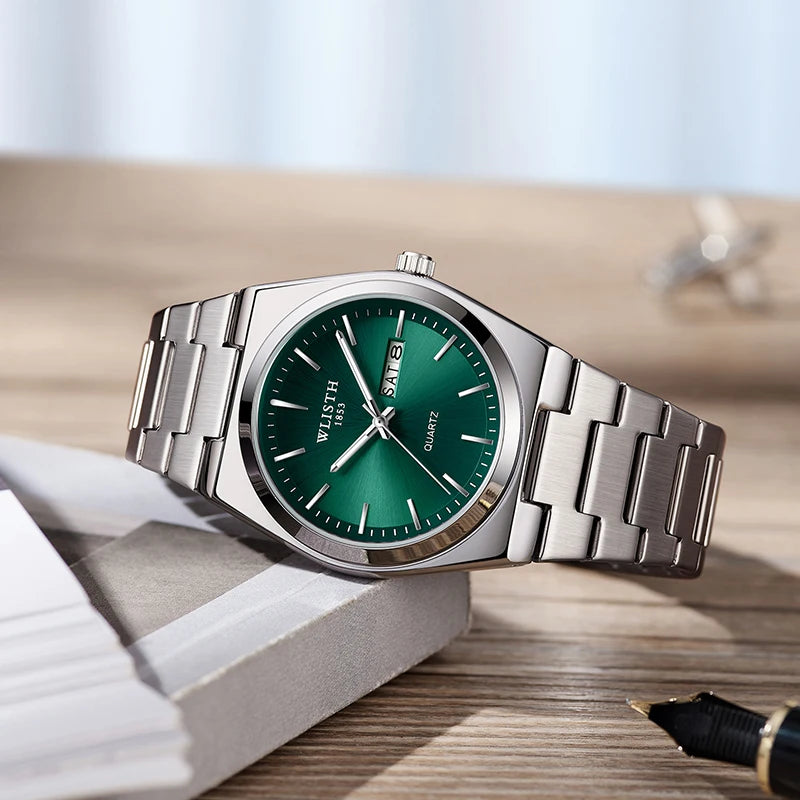 Man Watch Waterproof Stainless Steel