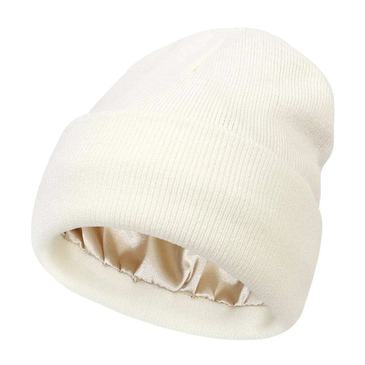Unisex Satin Lined Beanie Hat