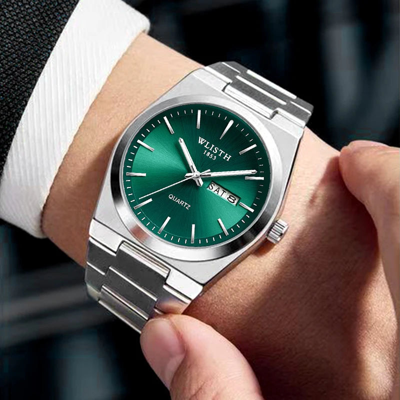 Man Watch Waterproof Stainless Steel