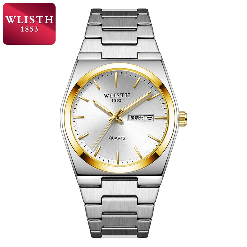 Man Watch Waterproof Stainless Steel