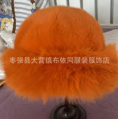 Thicken Plush Warm Fur Hat