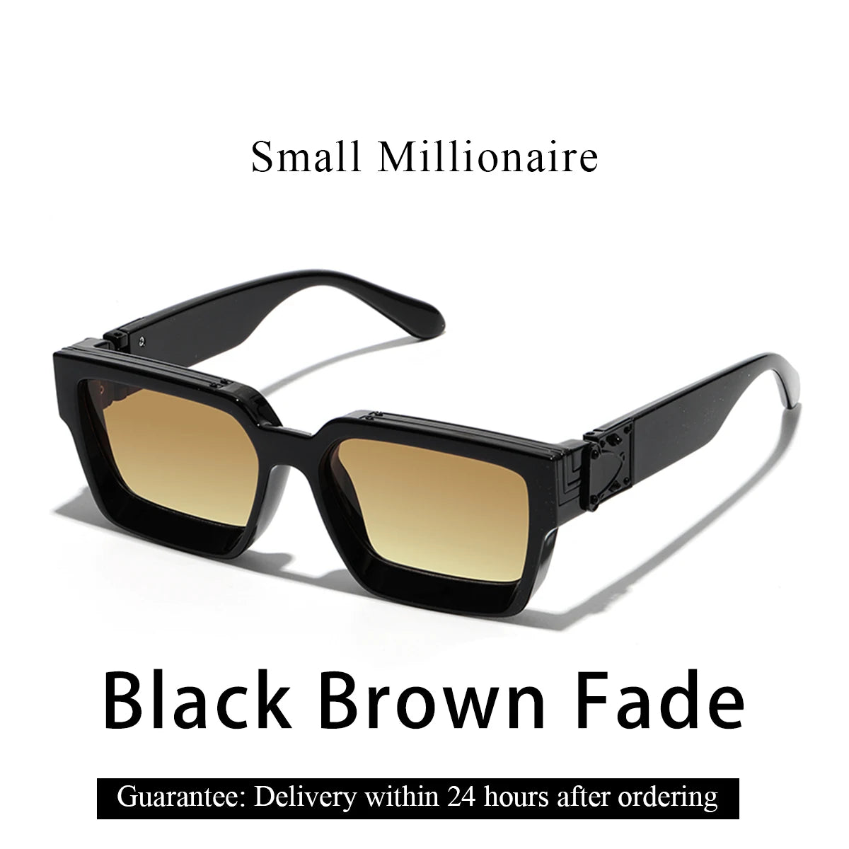 Ruiao Retro Black Sunglasses 2026
