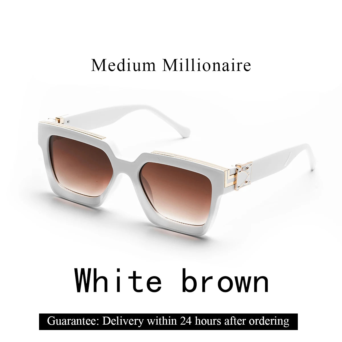 Ruiao Retro Black Sunglasses 2026