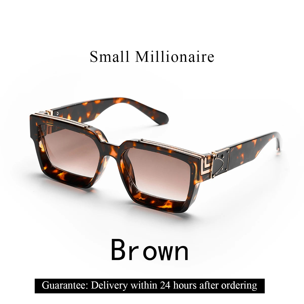 Ruiao Retro Black Sunglasses 2026