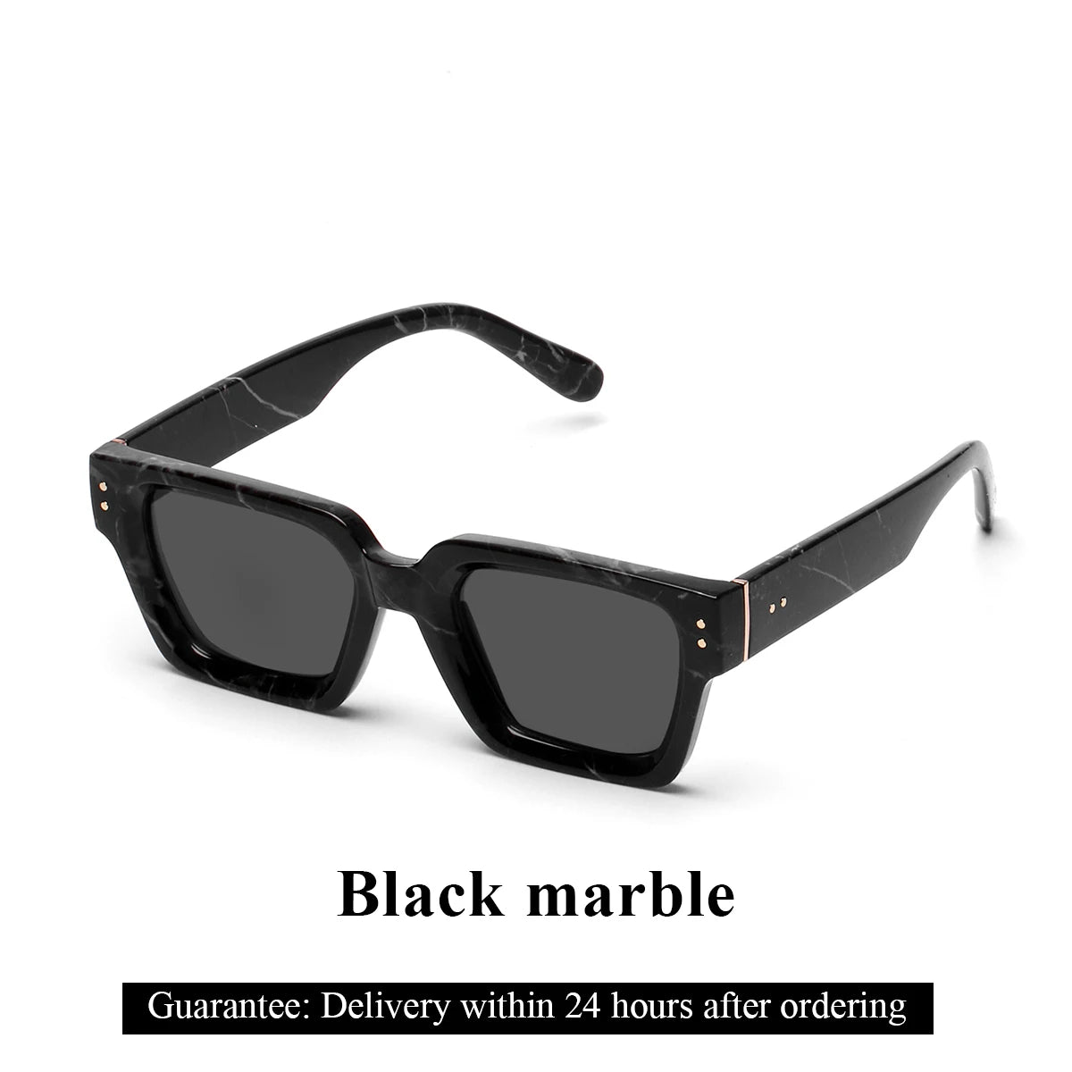 Ruiao Retro Black Sunglasses 2026